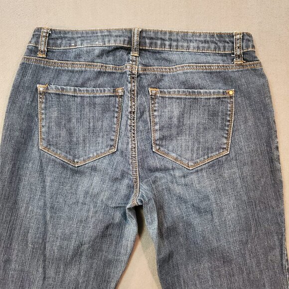 RW&CO Clara Premium Denim Jeans Women Size 28 Slim Fit Ankle Zippers - Picture 4 of 14
